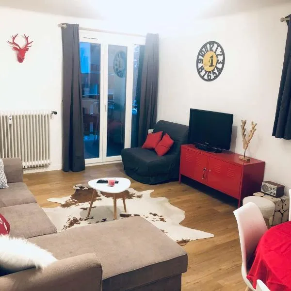 Appartement aux pieds des pistes โรงแรมในวัลแบร์ก