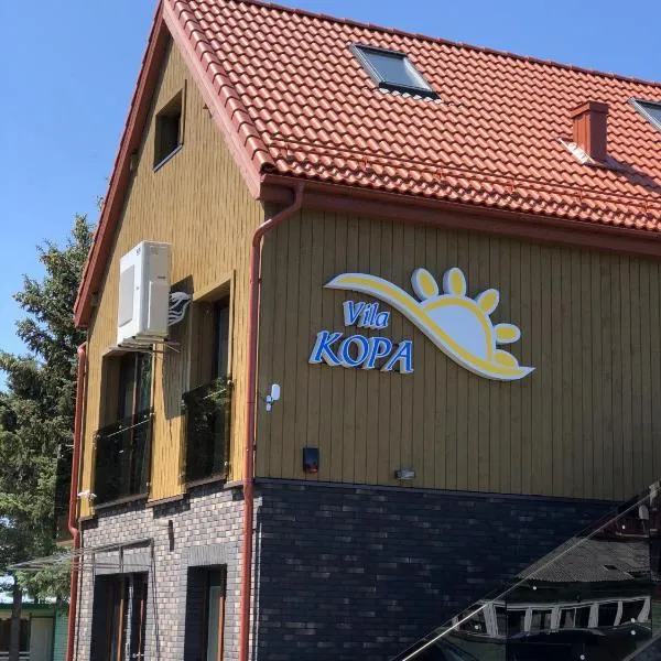 Vila KOPA Šventoji、シュヴェントイのホテル
