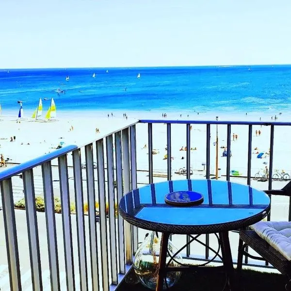Loueurdappart - Studio Cosy, Très jolie Vue Mer, Tout à pied à la Baule, hôtel à La Baule