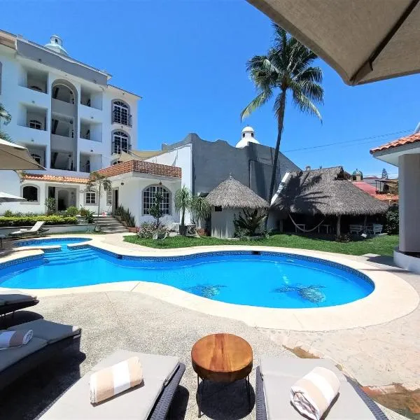 Bungalows Paraíso Bucerías、ブセリアスのホテル