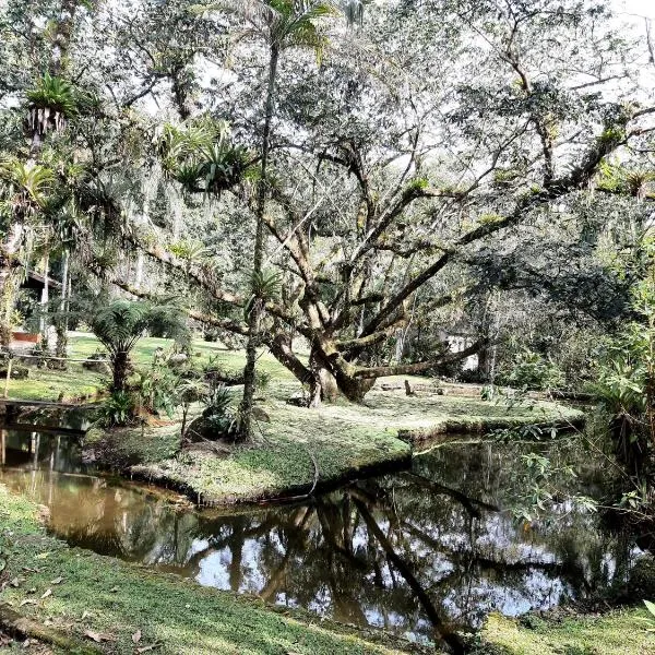 Magia e lazer - Locação chalés - 12km do centro de Morretes, hotel em Represa Capivari