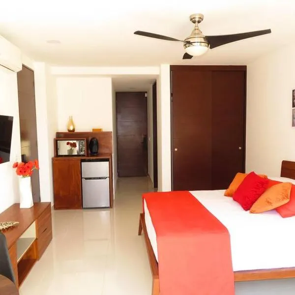 Beautiful room well located in the hotel zone of Cancun, hotel em Cancún
