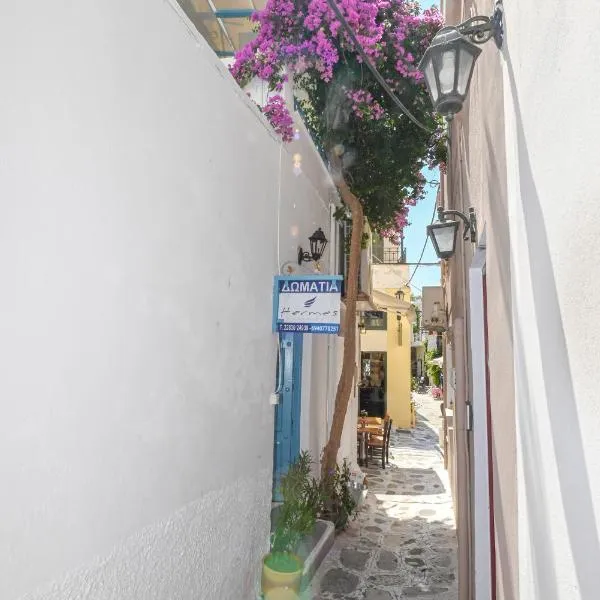 Hermes Rooms, hotel en Tinos