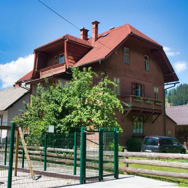 Apartma Vila Kočna, hotell i Zgornje Jezersko