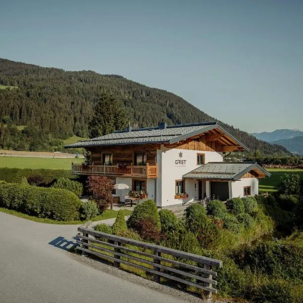 Alpin Apartement G'ret, hotelli kohteessa Flachau