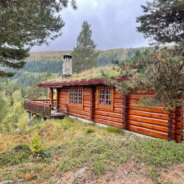 Timber Lodge in Uvdal Skisenter VIEW/WIFI, hotel en Sønstebø