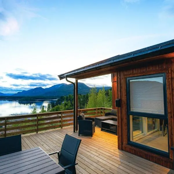Lakeview Vrådal Hyttegrend, готель у місті Вродал