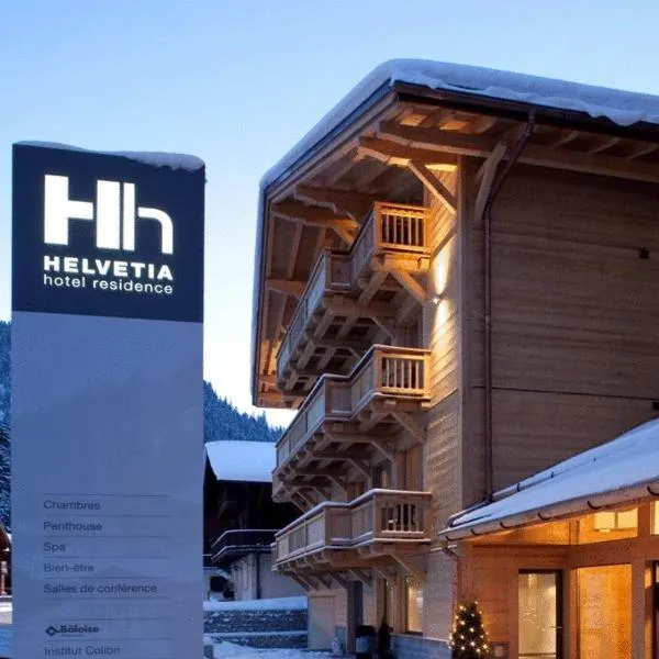 Helvetia hotel, hotel en Morgins