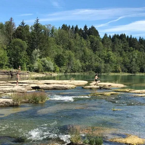 Les 4 gites de la Saisse, hotel em Pont-de-Poitte