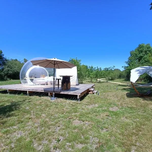 Pré en bulles, hotel em Le Vigeant