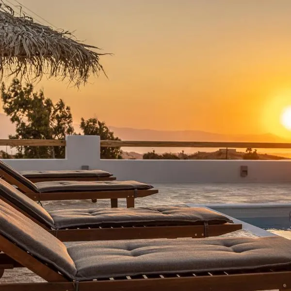 Golden Sand Villas with Private Pool, hotel v destinaci Vívlos