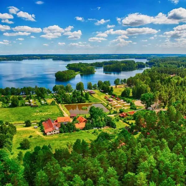 Velo Camp nad jeziorem Dadaj, hotel v destinaci Biskupiec