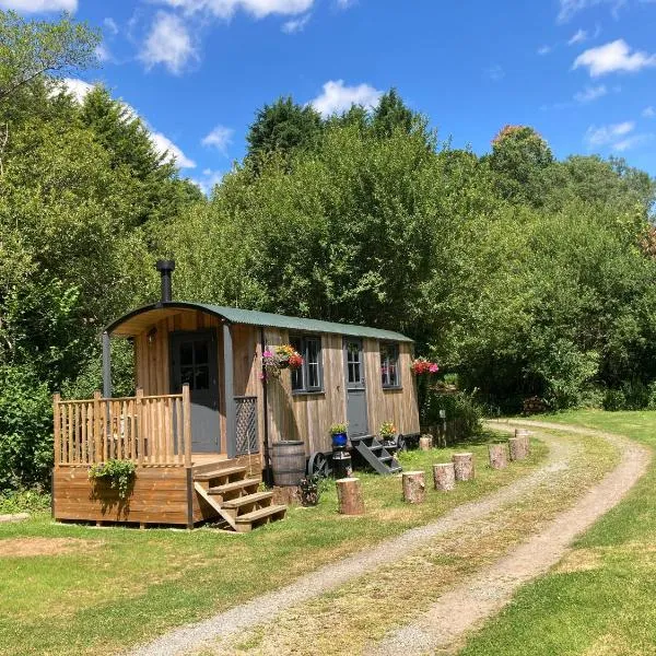 Brook the Shepherd Hut, hotel em Saltash