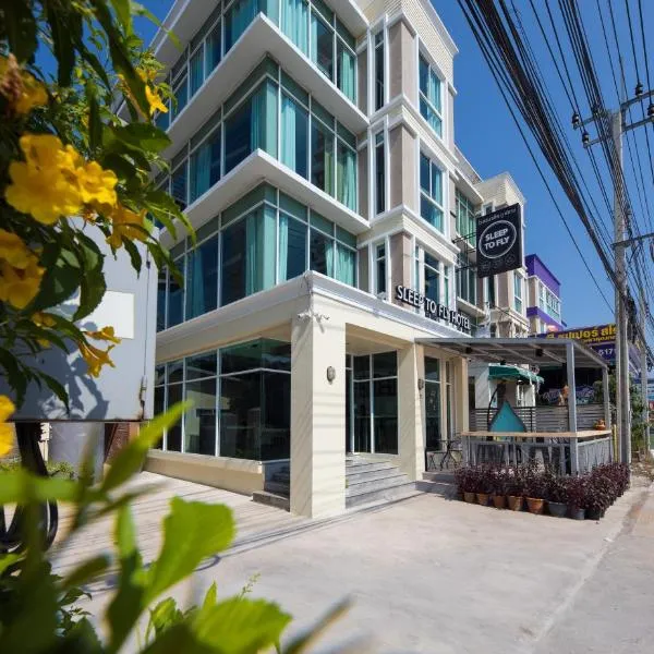 SLEEP TO FLY HOTEL & HOSTEL suvarnabhumi airport, hotel v destinaci Bangkok