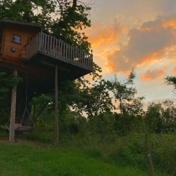 Le Jardin Ecolodge, hotel v destinaci Lamarque-Pontacq