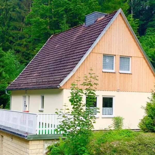 Kuckuckswinkel- Ferienwohnung Lilian, hotel v destinaci Schöna