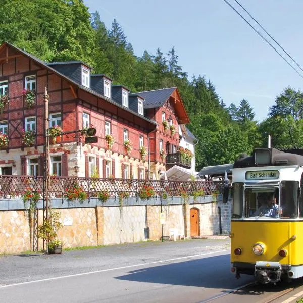 Hotel Forsthaus, hotell i Ottendorf