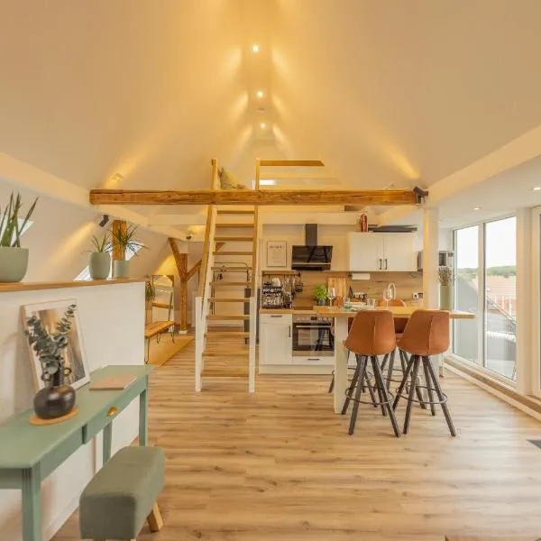 바트 벤트하임에 위치한 호텔 Loftwohnung mit Burgblick und Charme