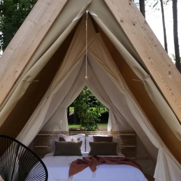 Amaraxe Ecoglamping, hotel a Miñortos