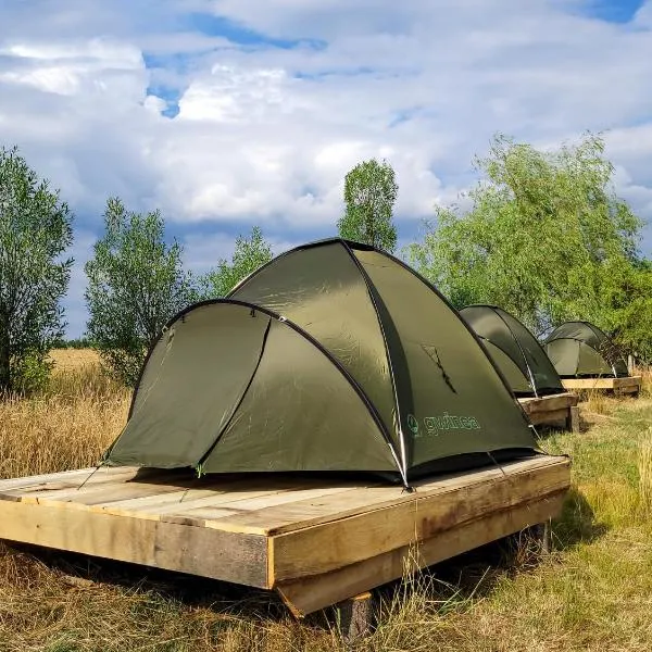 Lubaczów에 위치한 호텔 Strefa Nadgraniczna Agro-glamping