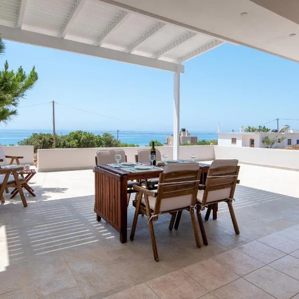 Sea view Pine house, hotel in Makry Gialos