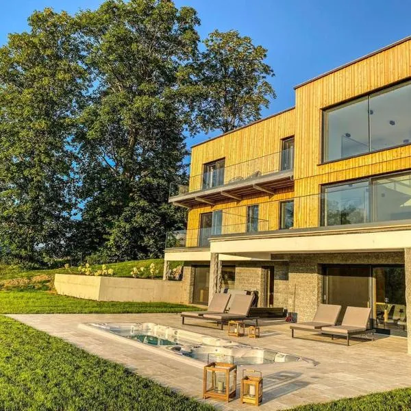Ferienvilla Joachimsberg mit Swimspa und Sauna, hotel v destinaci Wienerbruck