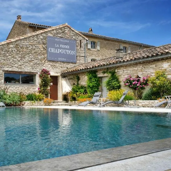 La Ferme Chapouton - Teritoria, hôtel à Grignan