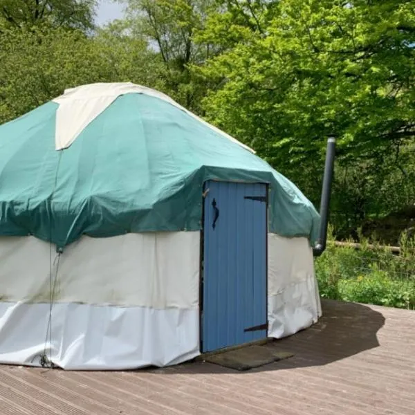Yurt glyncoch isaf farm, hotel en Llangrannog