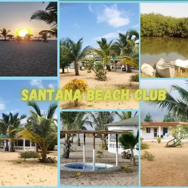 Santana Beachclub, hotel in Gunjur