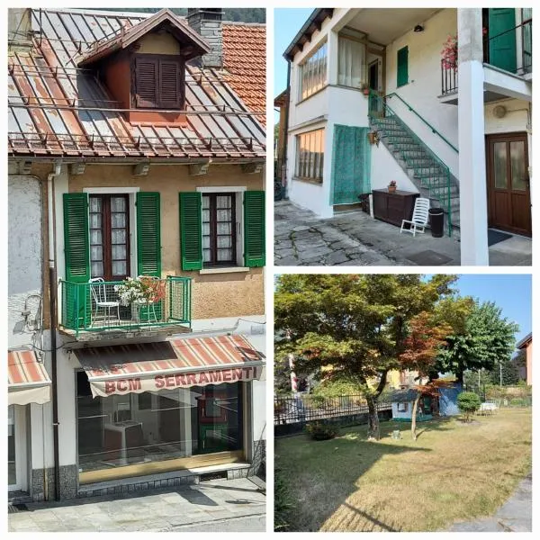Cà dul straciatin, hotel Malescóban