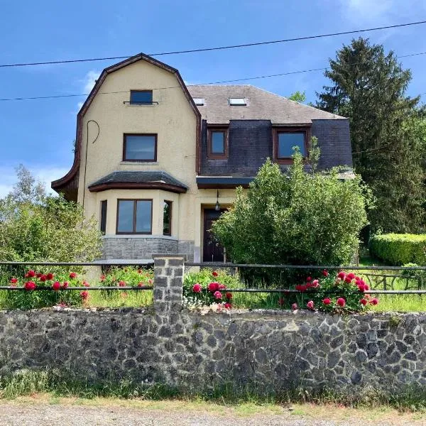 Doische에 위치한 호텔 Gezellige villa met open haard en zonnige tuin.