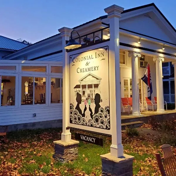 The Colonial Inn & Creamery – hotel w mieście Watkins Glen