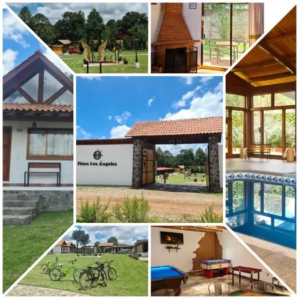 Finca Los Angeles Hospederia & Sociales, hotel v destinaci Huasca de Ocampo