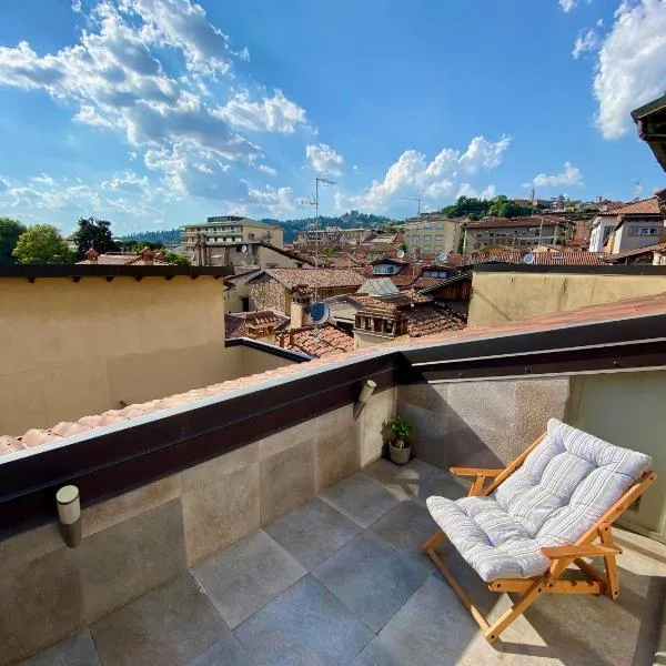 Magic Place Bergamo! Relax Apartment with terrace in the heart of the city, hotel a Bergamo