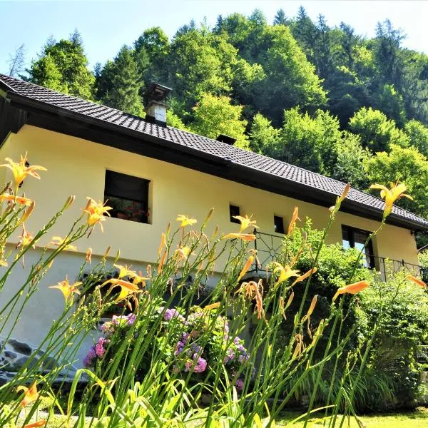 LINCA Hiška pod slapom, hotel in Zgornja Kapla