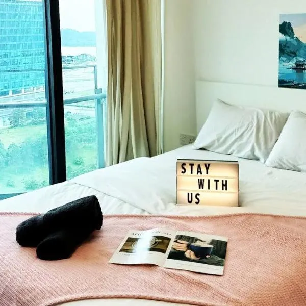 C0503 Almas suites NETFLIX!100mbps BySTAY, hotel in Nusajaya