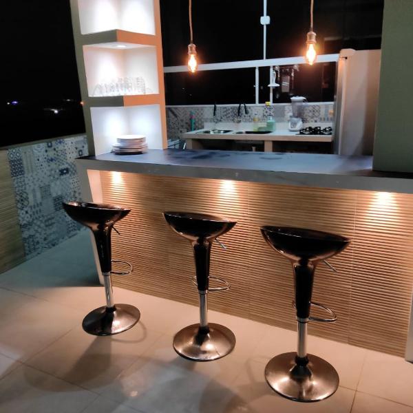 RAMALHO RESIDENCE, apartamento completo, cobertura, a 650m da praia de porto de galinhas, 500m do centro e 1,7km da praia de maracaípe