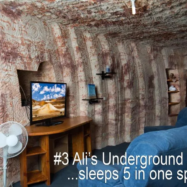 Ali's Underground Studio, hotell i Coober Pedy