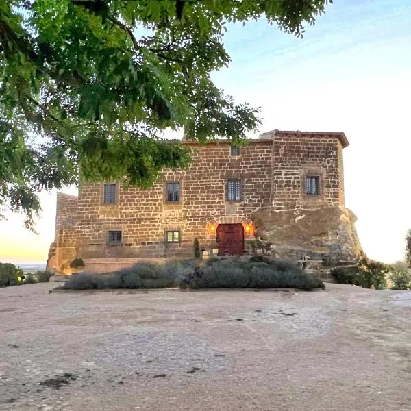 Castillo de Corvinos, hotel v destinaci Huesca
