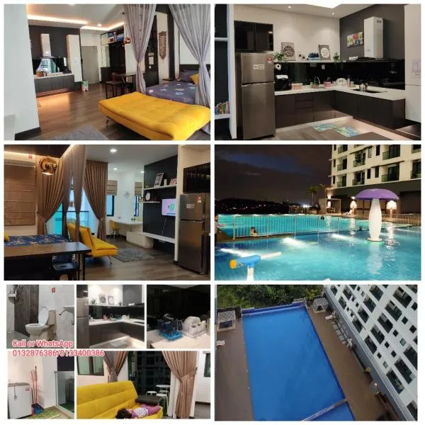 Hidayah Homestay near UKM and KTM station with high speed wifi - pool & river view, hotel v destinaci Bangi
