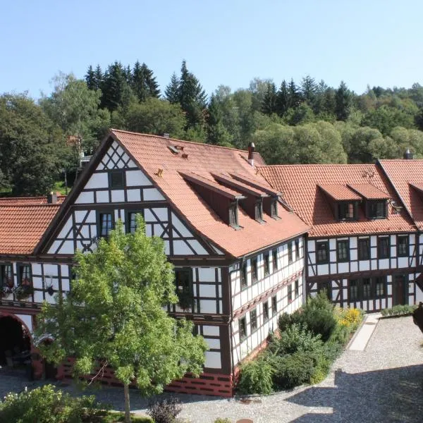 Hotel Goldener Hirsch, hotel v destinaci Suhl