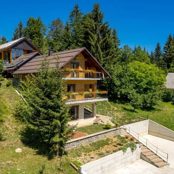 Greenhouse Ella with heated pool, hotel v destinaci Tršće