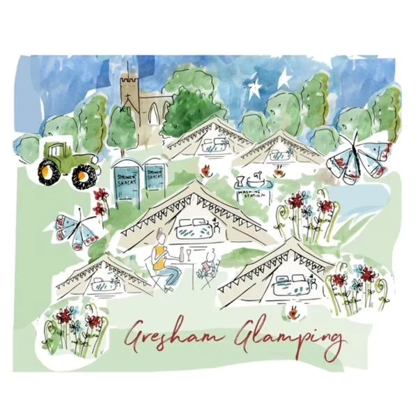 Gresham Hall Glamping, hotel v destinaci Aylmerton
