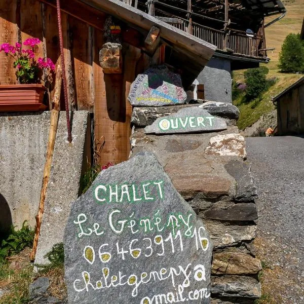 Chalet le Genepy with amazing views!, hotel in Aiguilles