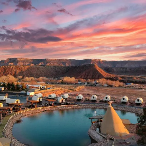 Zion White Bison Glamping & RV Resort, viešbutis mieste Virdžinas