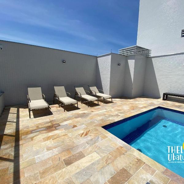 Top das Toninhas – Apto c/ Ar e Vista Mar