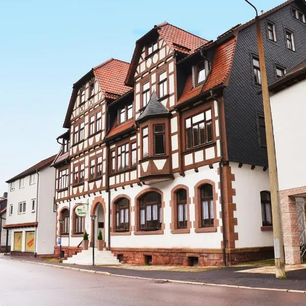 Hotel Zur Hallenburg, hotel in Springstille