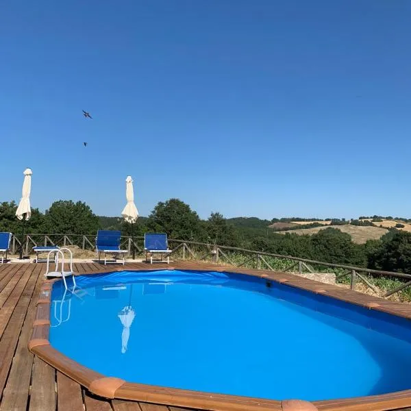 Podere Cerciano, hotel Radicondoliban