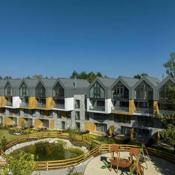 Apartmány a Chalety - Brezy Vysoké Tatry、タトランスカ・ロムニツァのホテル