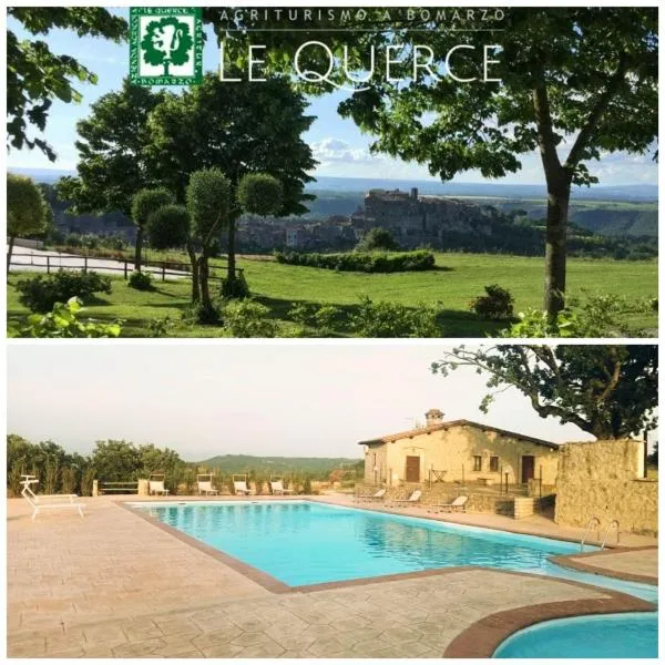 Agriturismo Le Querce、ボマルツォのホテル